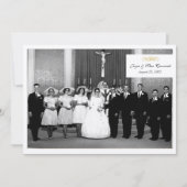  uitnodiging van de Jubileum (Voorkant)