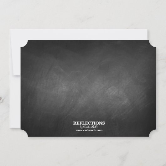 Uitnodiging van de Kern van het Huis van Chalkboar (Achterkant)