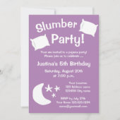 uitnodiging van de kind om de slapende partij paja (Voorkant)