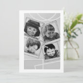 Uitnodiging van de kinderpartij (Staand voorkant)