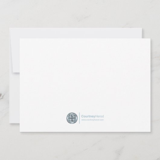 Uitnodiging van de kleine Black Dress Party (Achterkant)