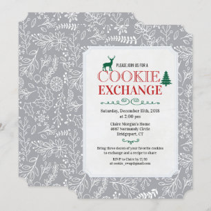 Uitnodiging van de Koekjespartij van de Vakantie v