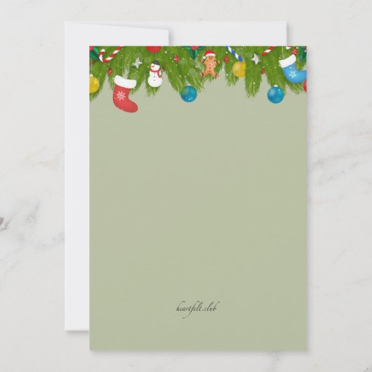 Uitnodiging van de Koekjesuitwisseling van de fees (Achterkant)