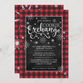 Uitnodiging van de Koekjesuitwisseling van de fees (Voorkant / Achterkant)