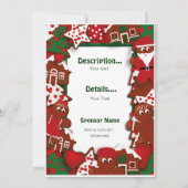 Uitnodiging van de Koekjesuitwisseling van de fees (Achterkant)