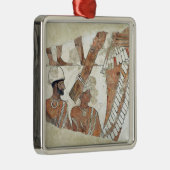 Uitnodiging van de koning door de godin Ishtar Metalen Ornament (Rechts)