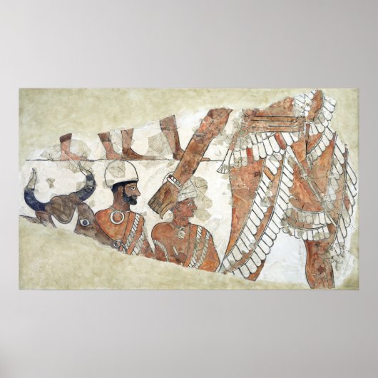 Uitnodiging van de koning door de godin Ishtar Poster (Voorkant)