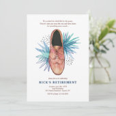 Uitnodiging van de Man-partij voor de aflossing va (Staand voorkant)