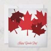 Uitnodiging van de mantel van Canada Day (Voorkant)