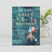 Uitnodiging van de marine van Lemurs (Staand voorkant)