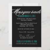 Uitnodiging van de Masquerade Party (Achterkant)