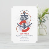 uitnodiging van de matroos (Staand voorkant)