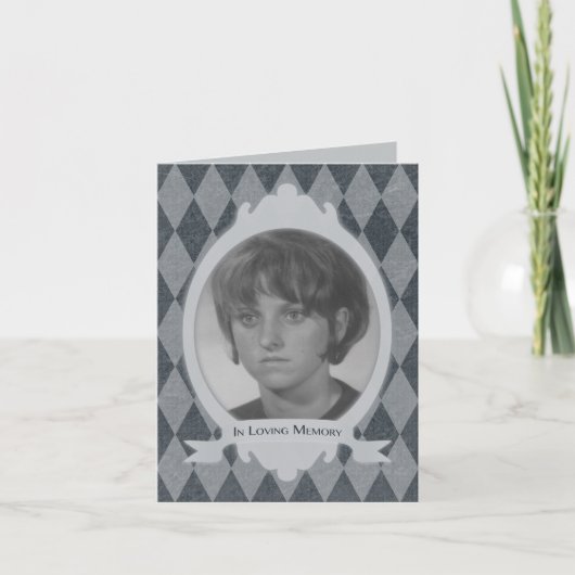uitnodiging van de memoria (Voorkant)