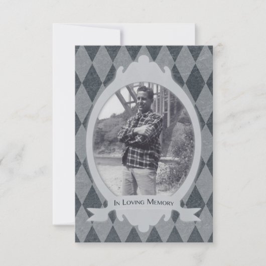 uitnodiging van de memoria (Voorkant)