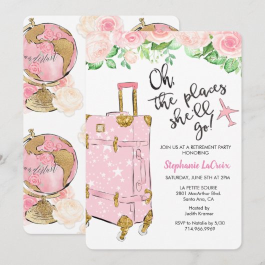 Uitnodiging van de met pensioen gemoeide partij (Voorkant / Achterkant)