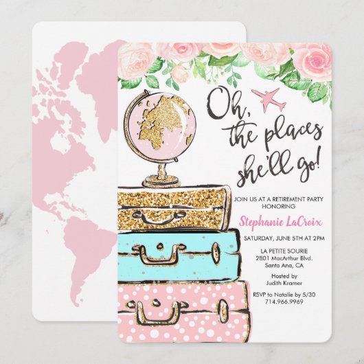 Uitnodiging van de met pensioen gemoeide partij (Voorkant / Achterkant)