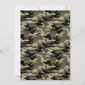 Uitnodiging van de militaire aftredingspartij (Achterkant)