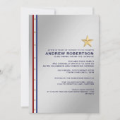 Uitnodiging van de militaire aftredingspartij (Voorkant)