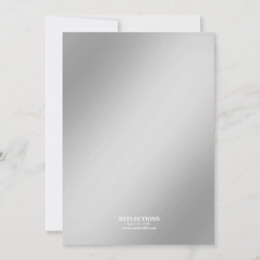 Uitnodiging van de militaire aftredingspartij (Achterkant)