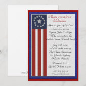 Uitnodiging van de militaire aftredingspartij (Voorkant / Achterkant)