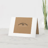 Uitnodiging van de National Kraft Housewarming Par (Achterkant)