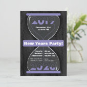 Uitnodiging van de nieuwe partij van de Hourglass (Staand voorkant)