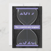 Uitnodiging van de nieuwe partij van de Hourglass (Achterkant)