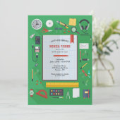 Uitnodiging van de onderwijsgevenden (Staand voorkant)