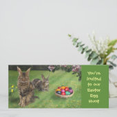 Uitnodiging van de Oost-Egg Jacht voor Catlovers (Staand voorkant)