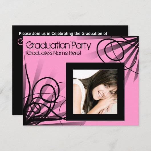 Uitnodiging van de Opdrachtpartij van de Opdrachtr (Voorkant / Achterkant)