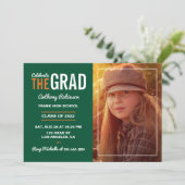 Uitnodiging van de Oranje en groene Studenten (Staand voorkant)