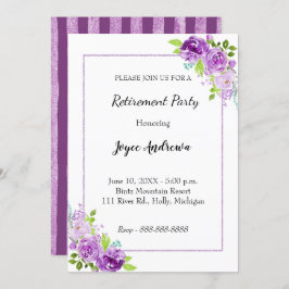 Uitnodiging van de Paarse partij voor de Florence