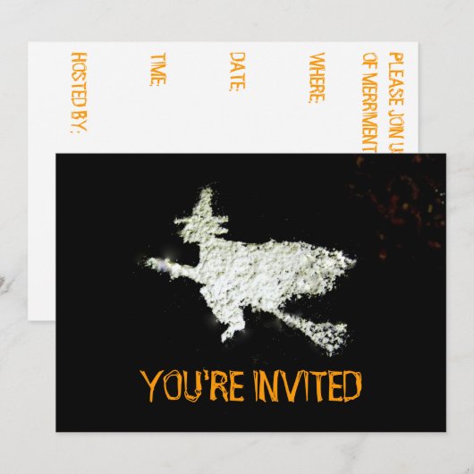 Uitnodiging van de partij (Voorkant / Achterkant)