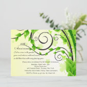 Uitnodiging van de partij bij het Jubileum van de  (Staand voorkant)