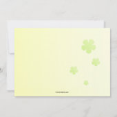 Uitnodiging van de partij bij het Jubileum van de  (Achterkant)