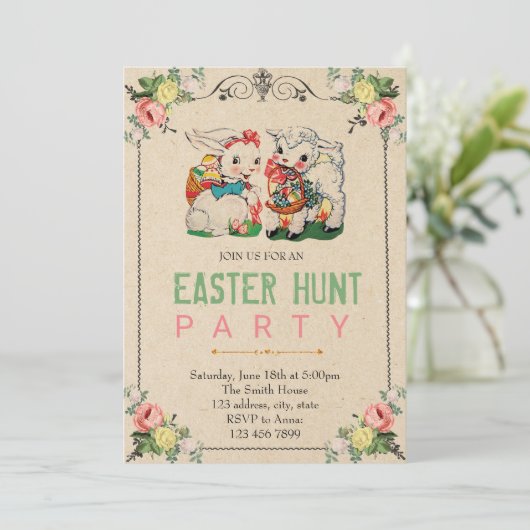  uitnodiging van de partij bij het oostelijk halfr (Staand voorkant)