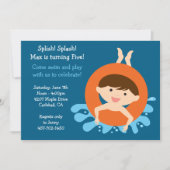 uitnodiging van de partij Birthday (Voorkant)