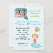 uitnodiging van de partij Birthday (Voorkant)