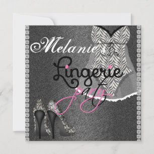 Uitnodiging van de partij CHALKBOARD Lingerie