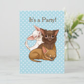 Uitnodiging van de partij Chihuahua (Staand voorkant)