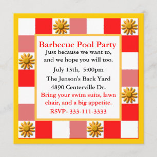 uitnodiging van de partij Colorful Fun