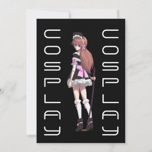 Uitnodiging van de partij Cosplay