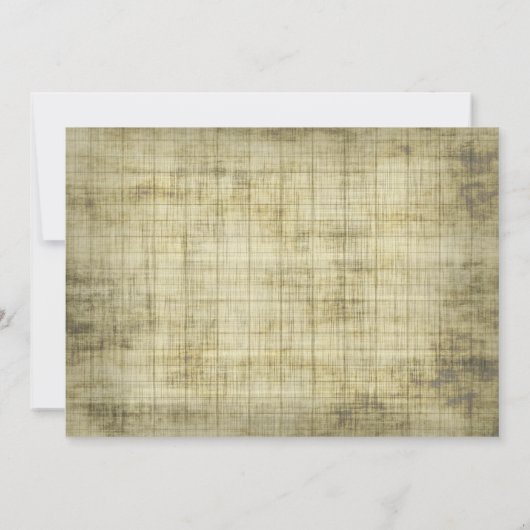 Uitnodiging van de partij Country Style Hen (Achterkant)