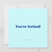 Uitnodiging van de partij Cute Flying Pig Baby sho (Achterkant)