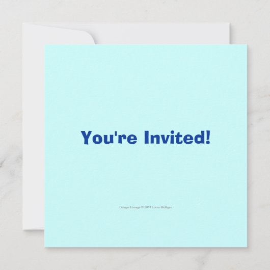 Uitnodiging van de partij Cute Flying Pig Baby sho (Achterkant)