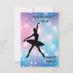 Uitnodiging van de partij Dance