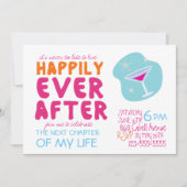 Uitnodiging van de partij Divorce (Voorkant)