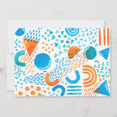 Uitnodiging van de partij Divorce (Achterkant)