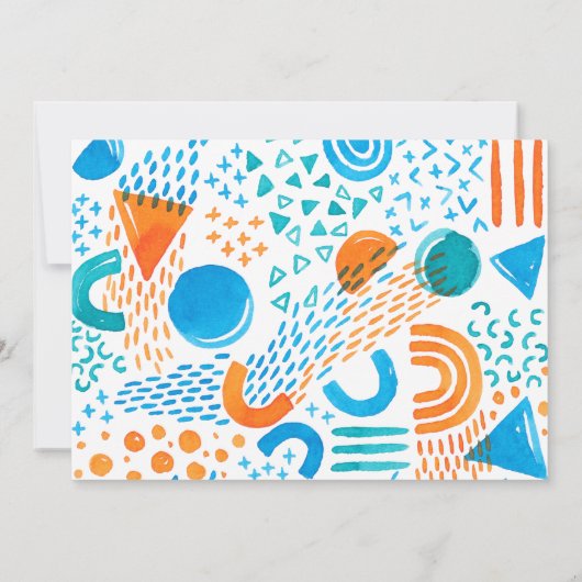 Uitnodiging van de partij Divorce (Achterkant)