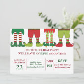 Uitnodiging van de partij Elfin (Staand voorkant)